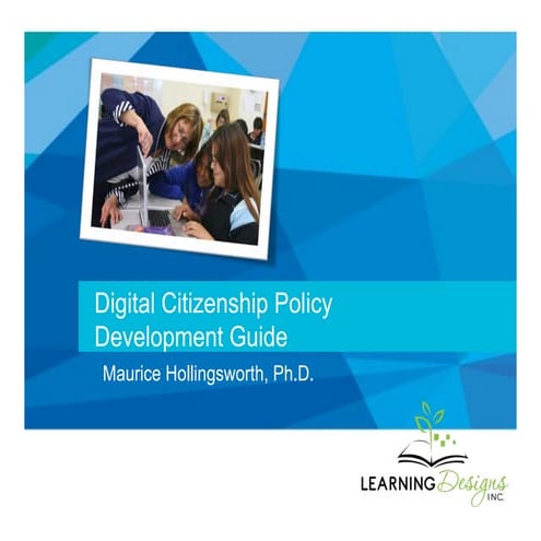 Digital Citizenship Policy Development Guide