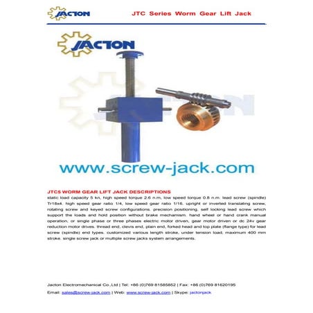 Jtc5 worm gear screw lifter,small mechanical worm gear screw jacks, stainless...