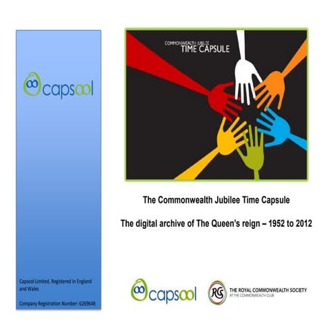 Jubilee Time Capsule Background Slides - Thai Cyber University International e-Learning Conference 2012