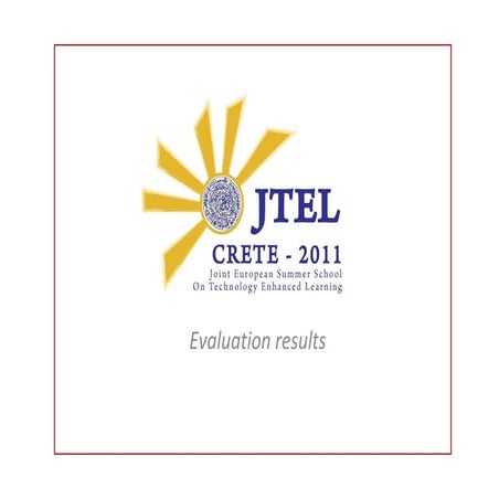 Jtelss2011 evaluation