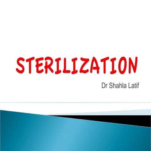 [Micro] sterilization