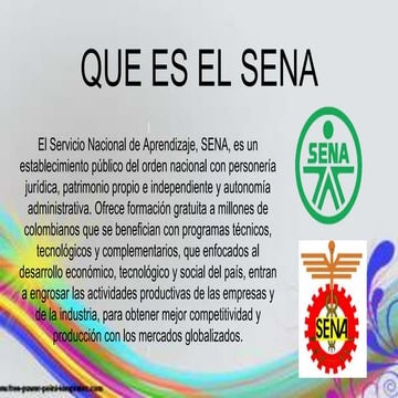 Que es el sena