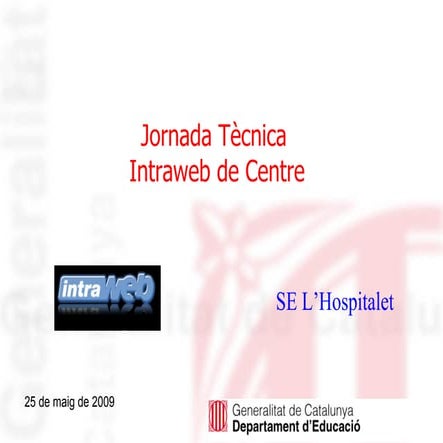 Jornada Tècnica Intraweb