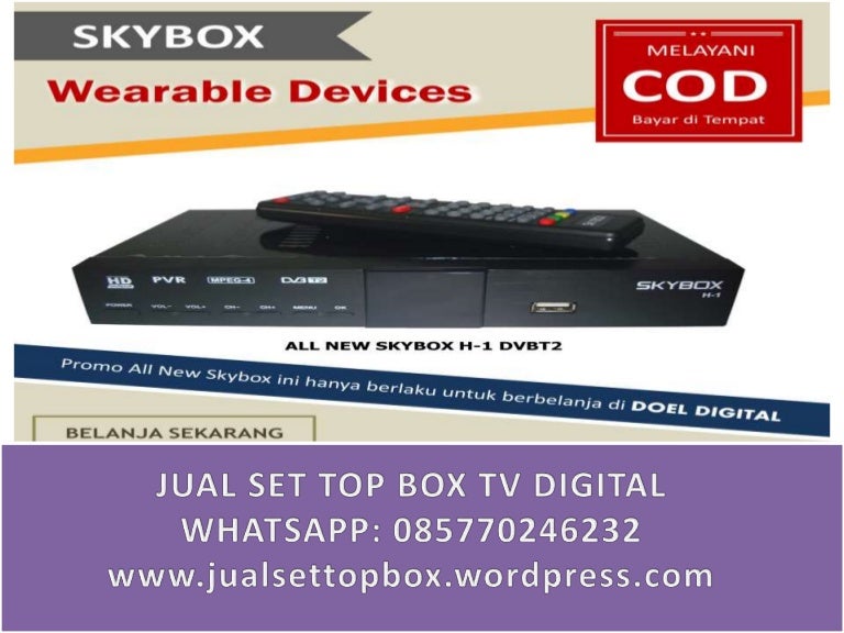 Jual Set Top Box Tv Digital Wa Jual Set Top Box Tv Digital Wa