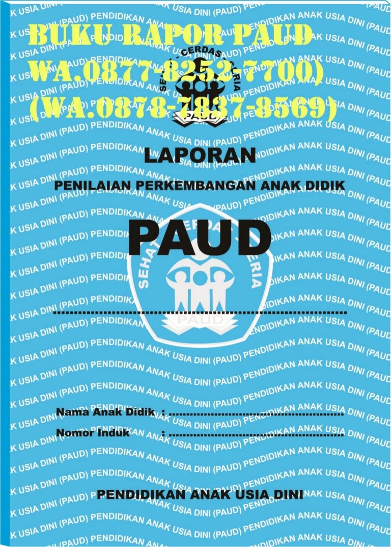 pics Background Piala Paud jual buku raport paud k 13 terbaru