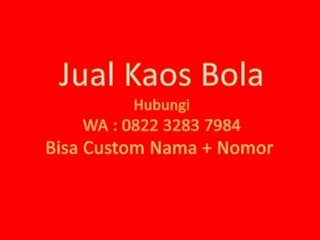 Hub: 0822 3283 7984 (T'sel), jual kaos bola anak murah, jual kaos bola argentina