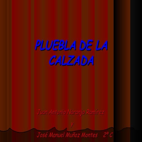 My Town, by Juan Antonio and Jose Manuel, 2º ESO C