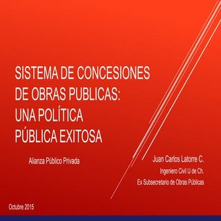 Juan Carlos Latorre; Sistema de Con...