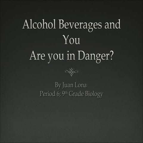 Alcoholic Liver Disease PPT.