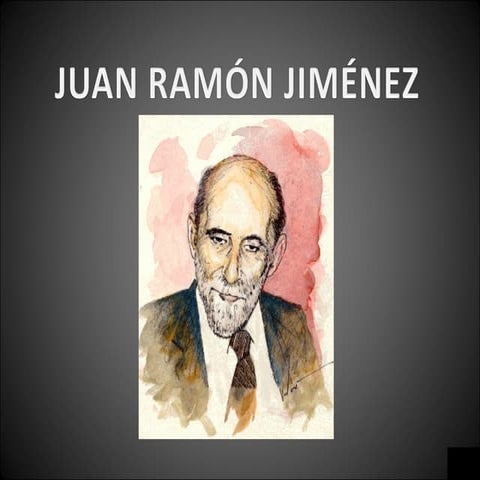 1º biografía de juan ramón jiménez | PPTX