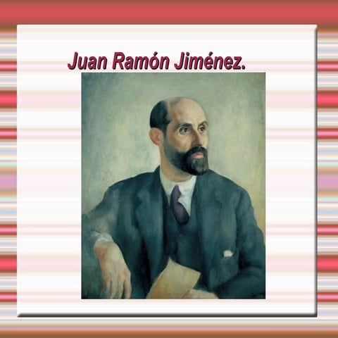 Juan Ramón Jiménez, por Carolina y Mónica.