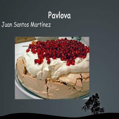  Pavlova, Russian dessert