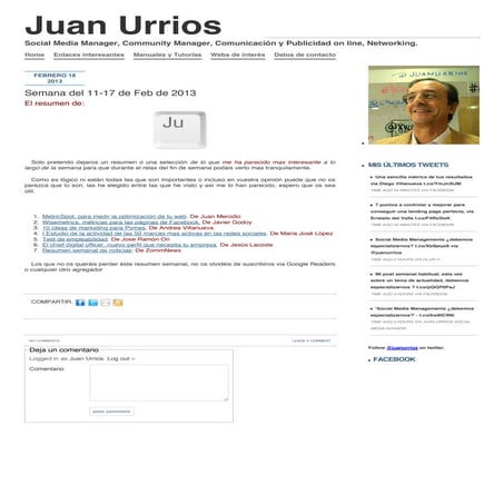 Juan urrios » semana del 11 17 de feb de 2013
