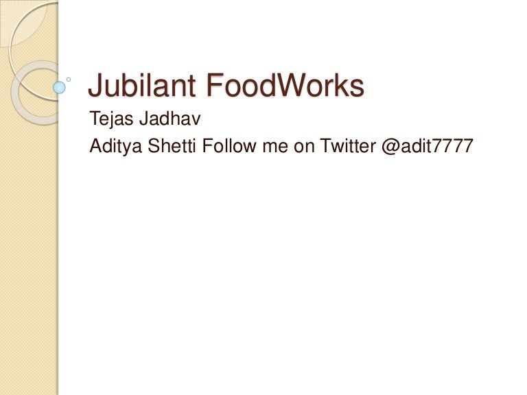 Jubilant FoodWorks