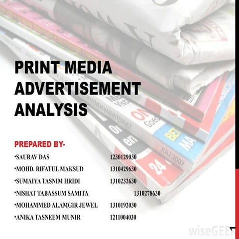 Quick Interpretation of Bangladeshi Print Ad by Jubiliant