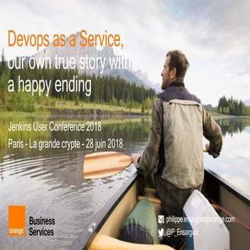DevOps as a Service - our own true story with a happy ending (JuCParis 2018)