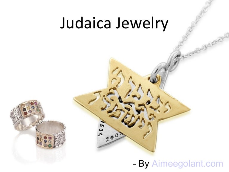 Judaica Jewelry Popular One For Modern Fashion