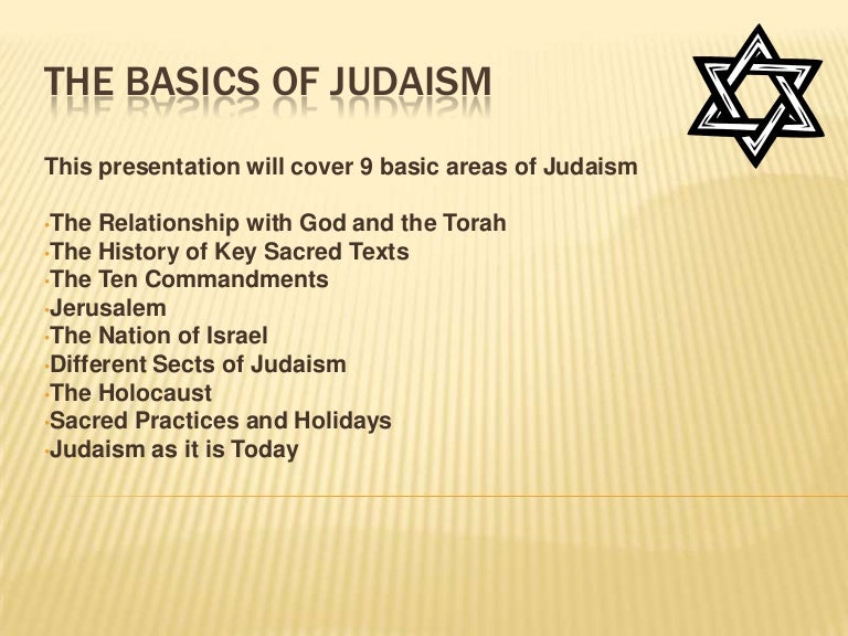 Judaism presentation picture