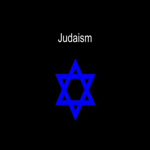 Judaism Part I