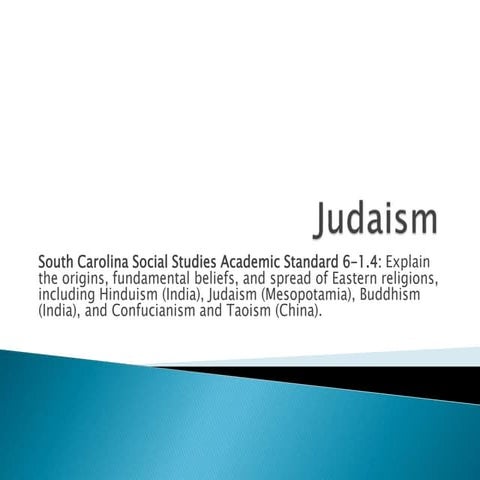 Judaism student notes