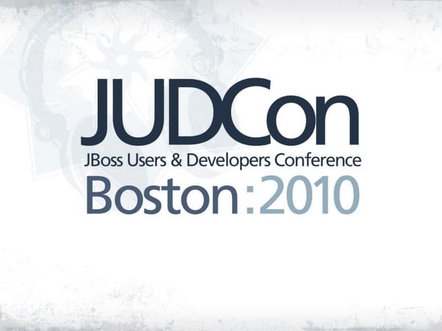 JUDCon 2010 - Innovative ideas for Integration Solutions through JBoss ESB