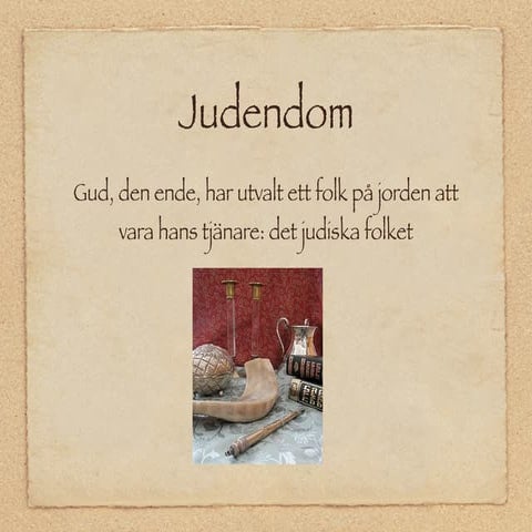 Judendomen | KEY