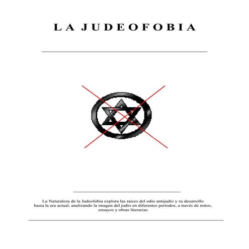 La Judeofobia
