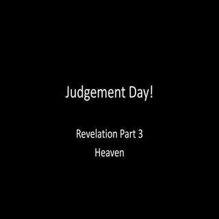 Judgement  Day! Facebook