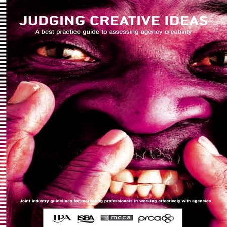 Judging creative idea guide