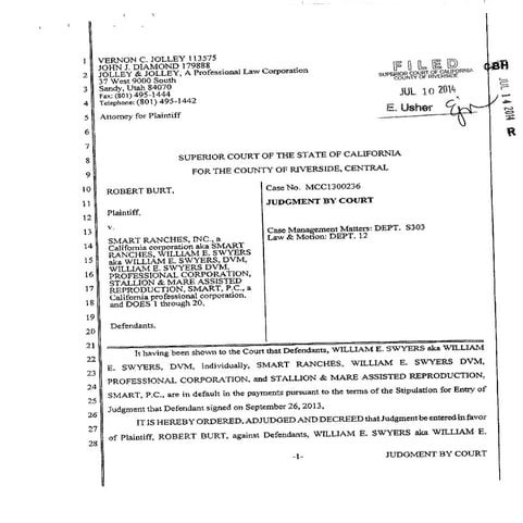 Judgment signed | PDF