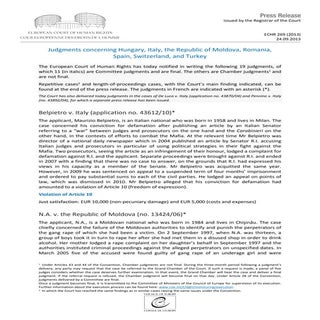 Judgments re huitmdroesch  tr