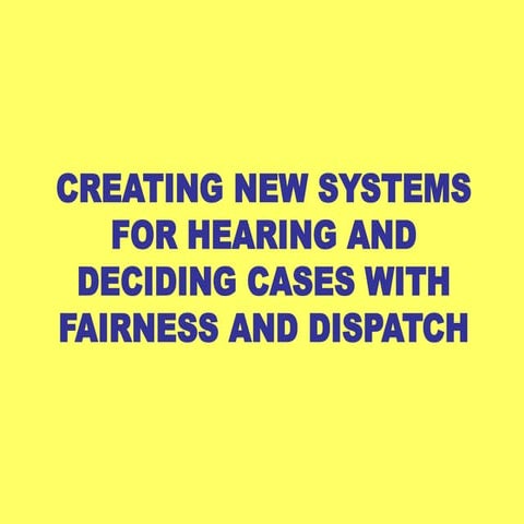 Justice Abad: Judicial Affidavit Slides