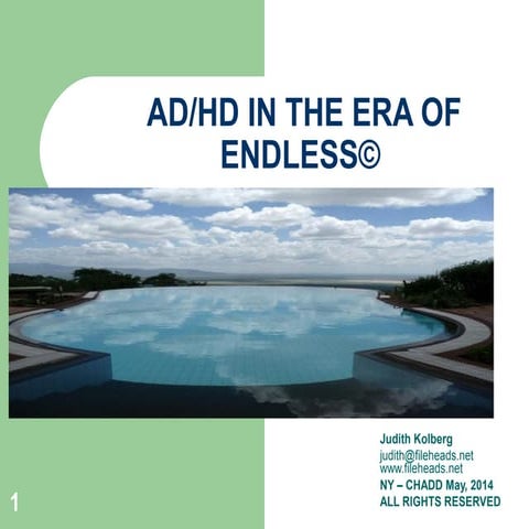 Judith Kolberg at CHADD NYC