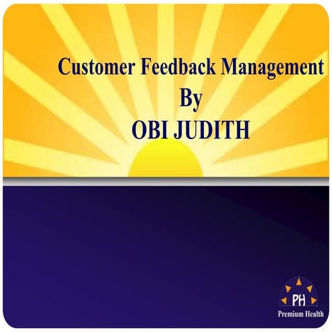 Customer Feedback Management