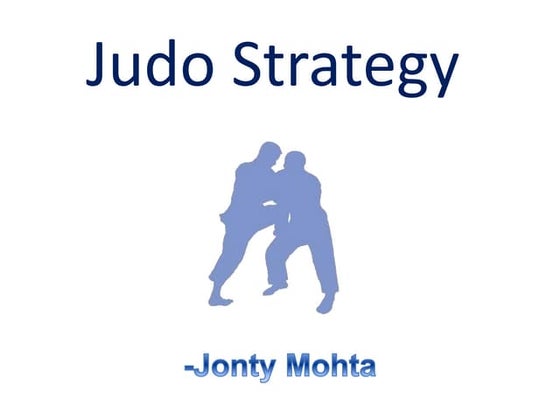 Judo Strategy