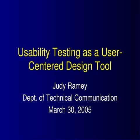 judyramey.ppt human computer intercation