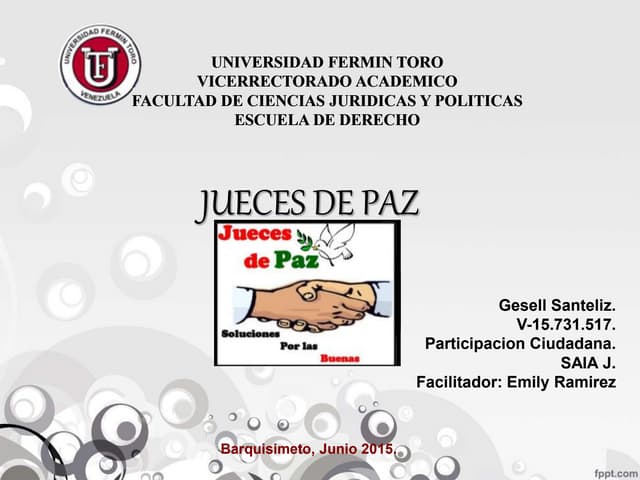 Jueces de paz