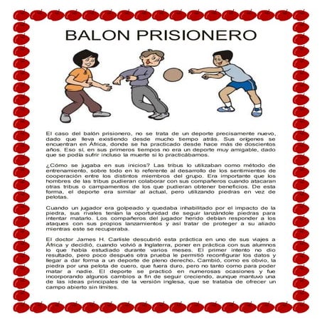 Juego tradicional Ponchados | PDF
