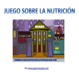 Juego Sobre la Nutricion