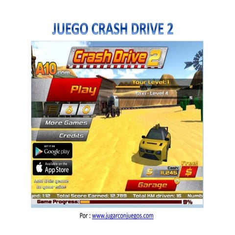 Juego Crash Drive 2