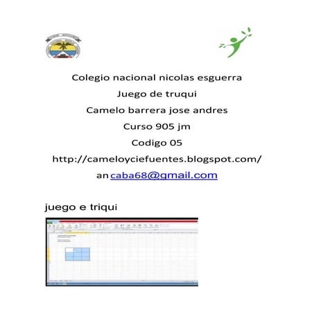 Juego de triqui