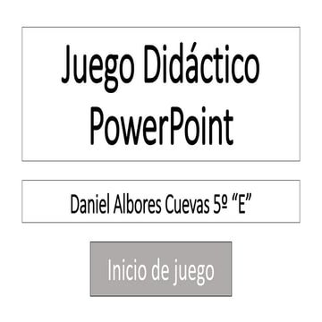 Juego didactico  hipervinculos