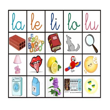 Juego palabras con la ele