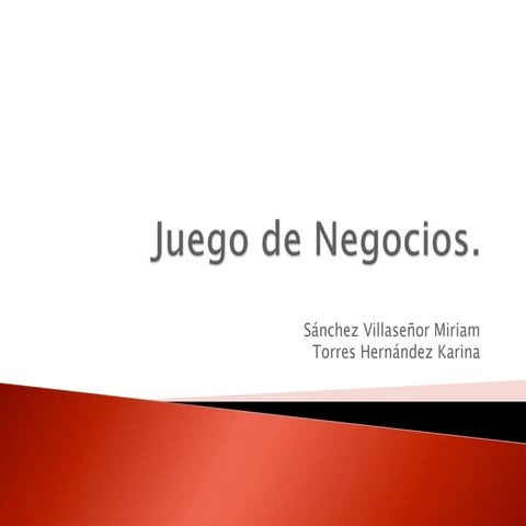 Juegos de negocios el emprendedor