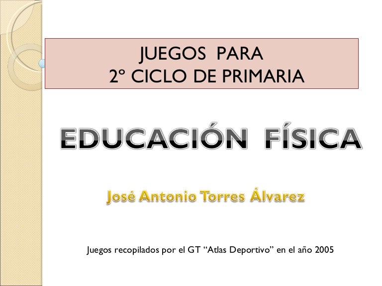 Juegos De Educacion Fisica