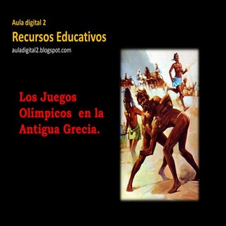 Juegos olimpicos en la antigua grecia