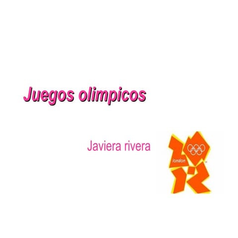 juegos olimpicos