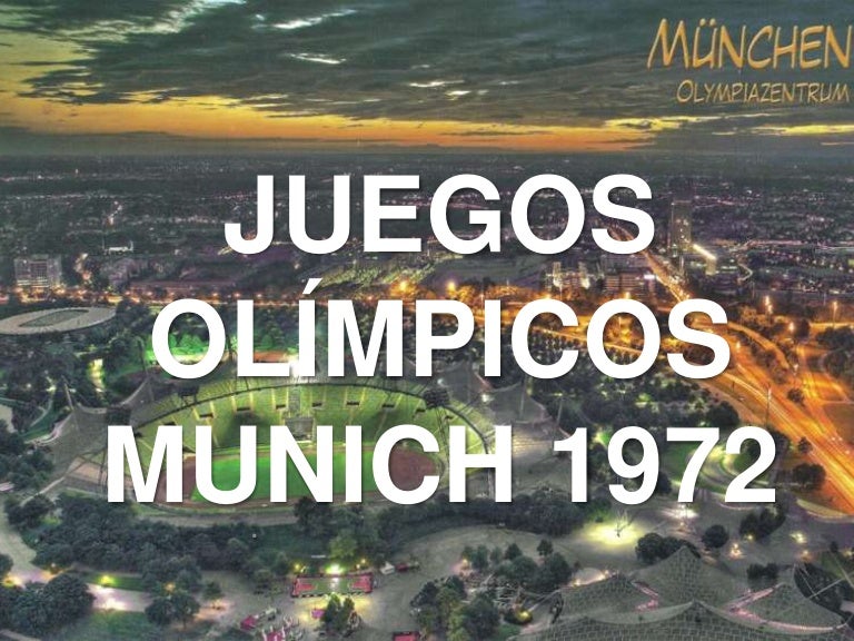 Juegos olímpicos munich 1972