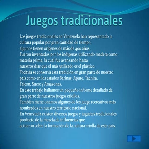 Juegos tradicionales