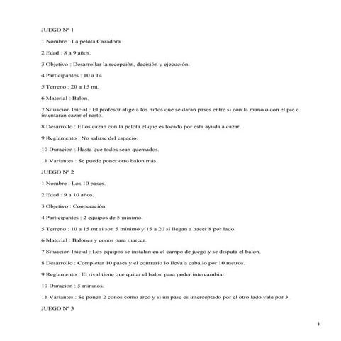 Juegos tradicionales